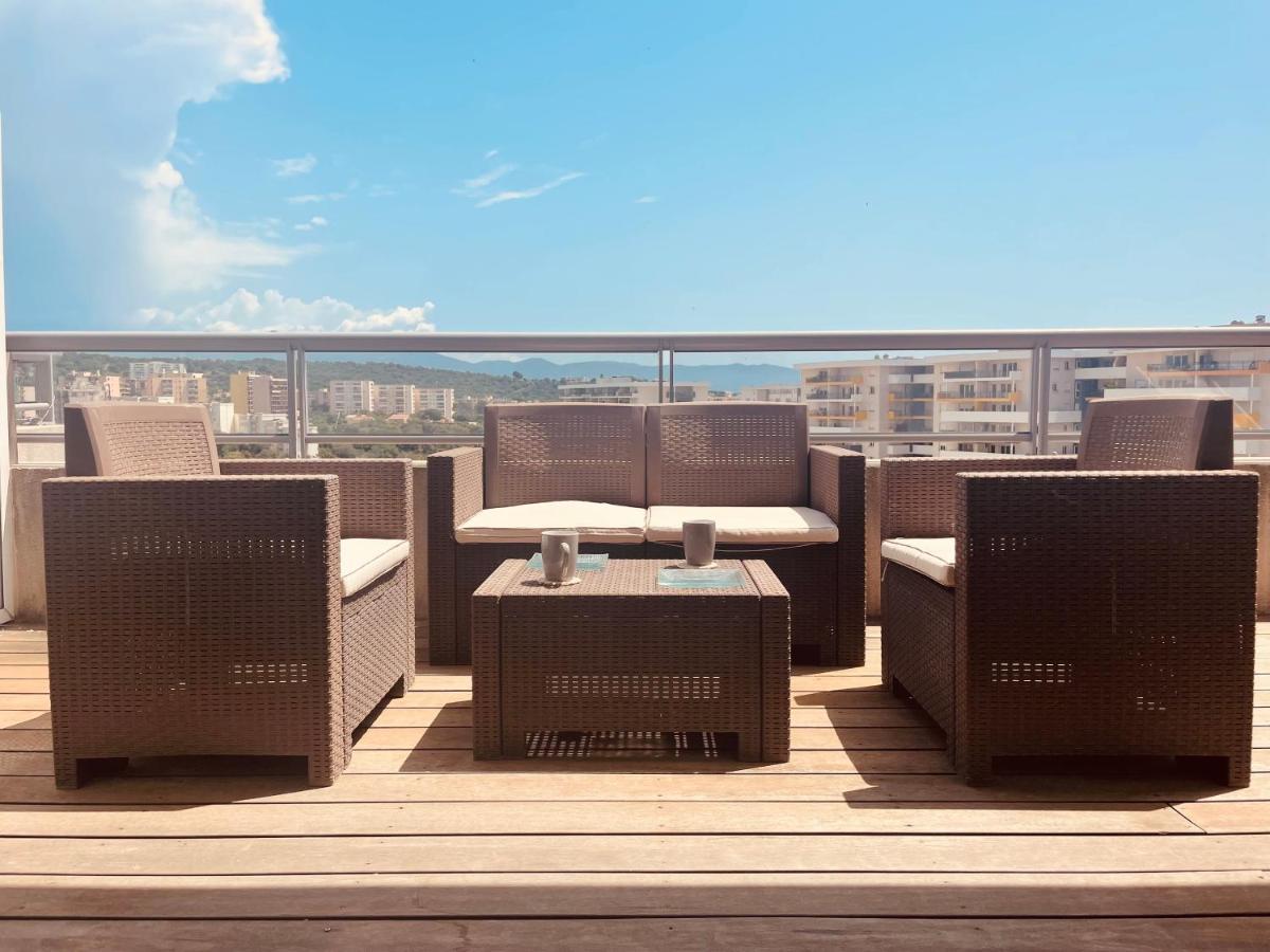 Grand Studio Toit Terrase Ajaccio Ajaccio  Exteriör bild